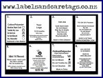 Clothing Care labels