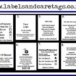 Clothing Care labels