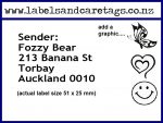 Return address labels